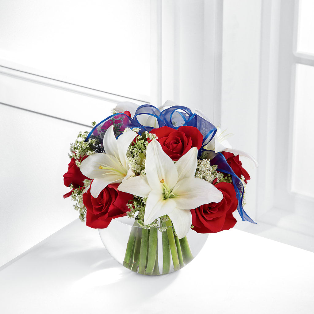 Independence Bouquet – Red Rose Flowers, Salinas CA