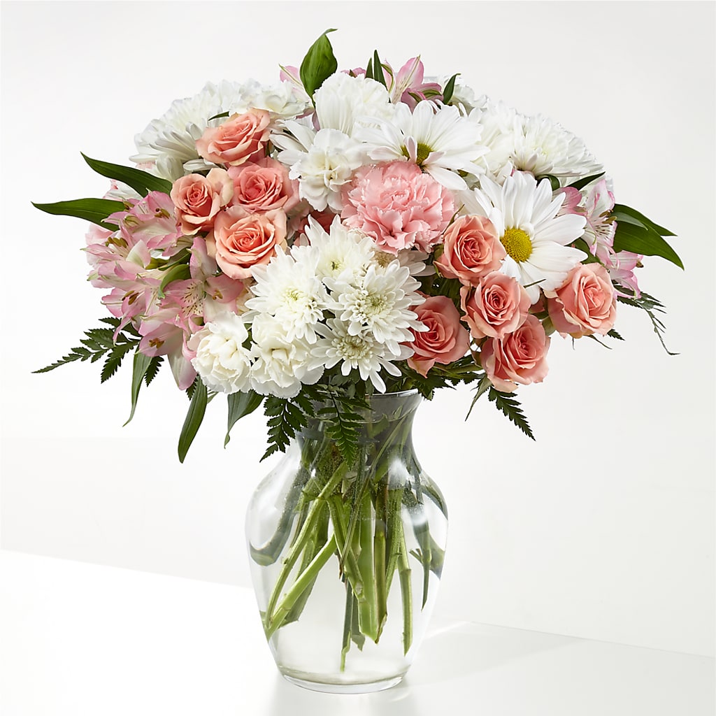 Blush Crush Bouquet – Red Rose Flowers, Salinas CA