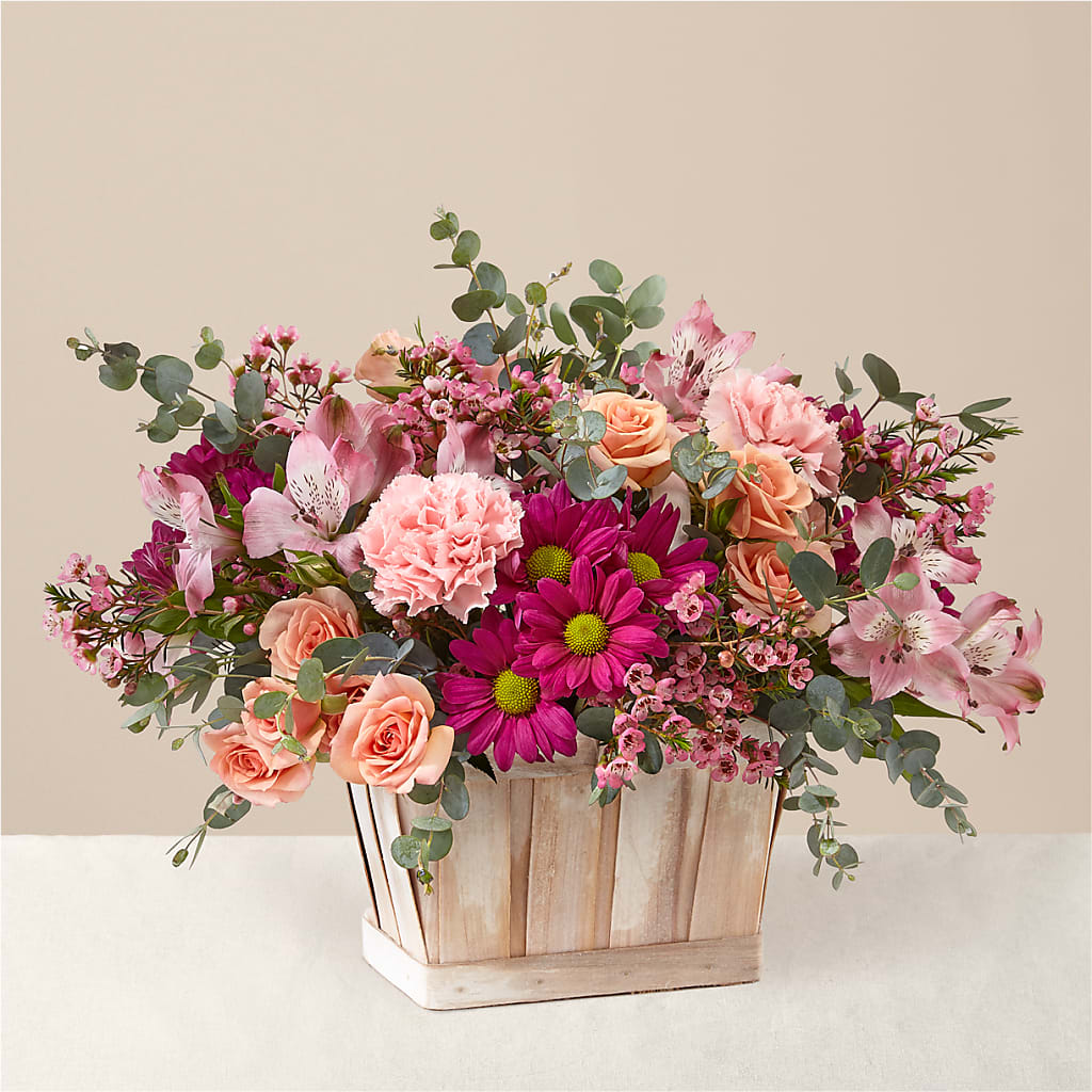 Garden Glam Bouquet – Red Rose Flowers, Salinas CA