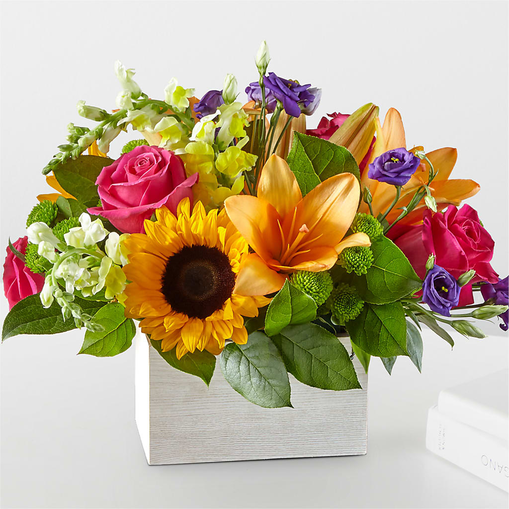 Best Day Box Bouquet – Red Rose Flowers, Salinas CA