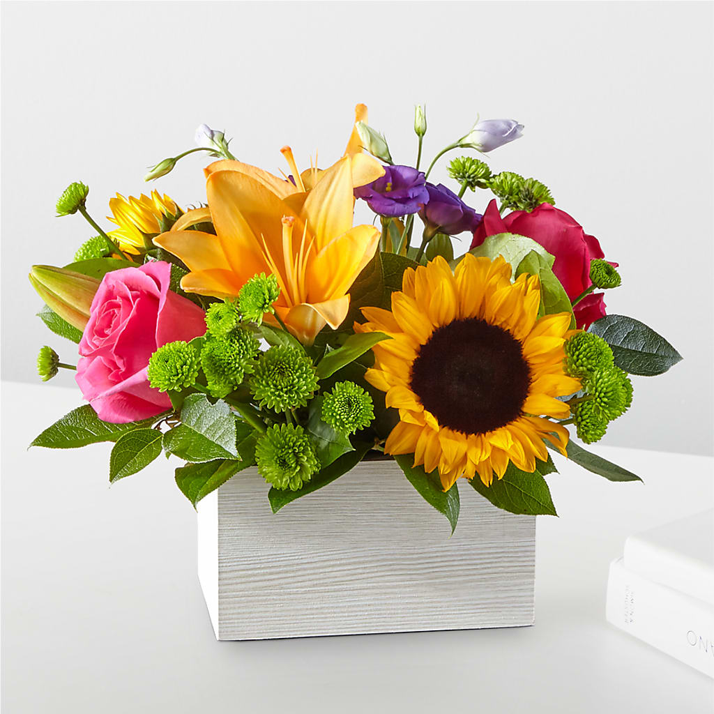 Best Day Box Bouquet – Red Rose Flowers, Salinas CA