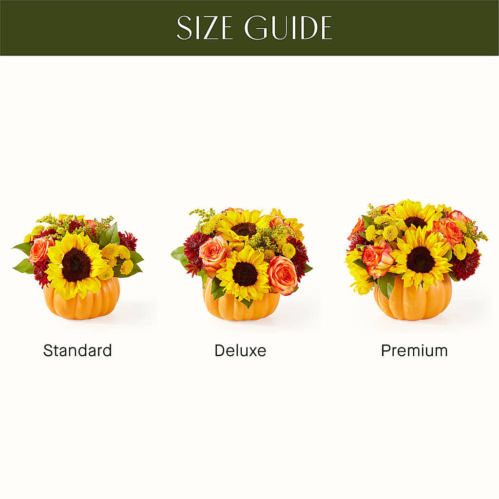 Golden Gourd Pumpkin Bouquet – Red Rose Flowers, Salinas CA