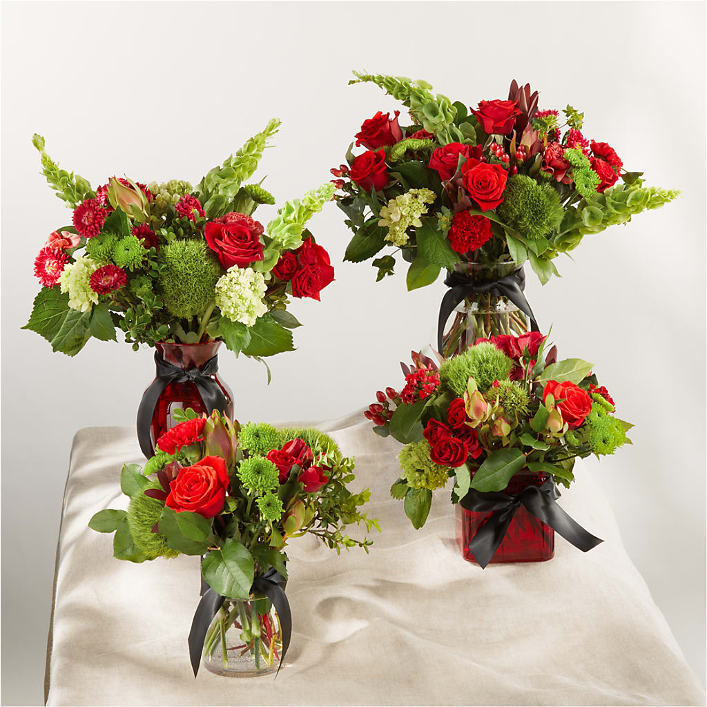 Heritage Kindle – A Florist Original – Red Rose Flowers, Salinas CA
