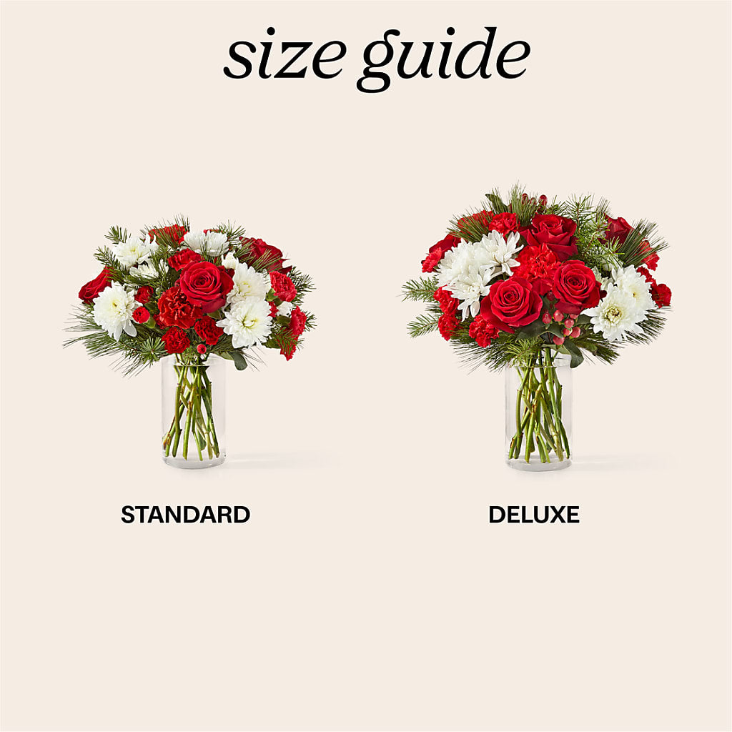 Seasonal Magic Bouquet – Red Rose Flowers, Salinas CA