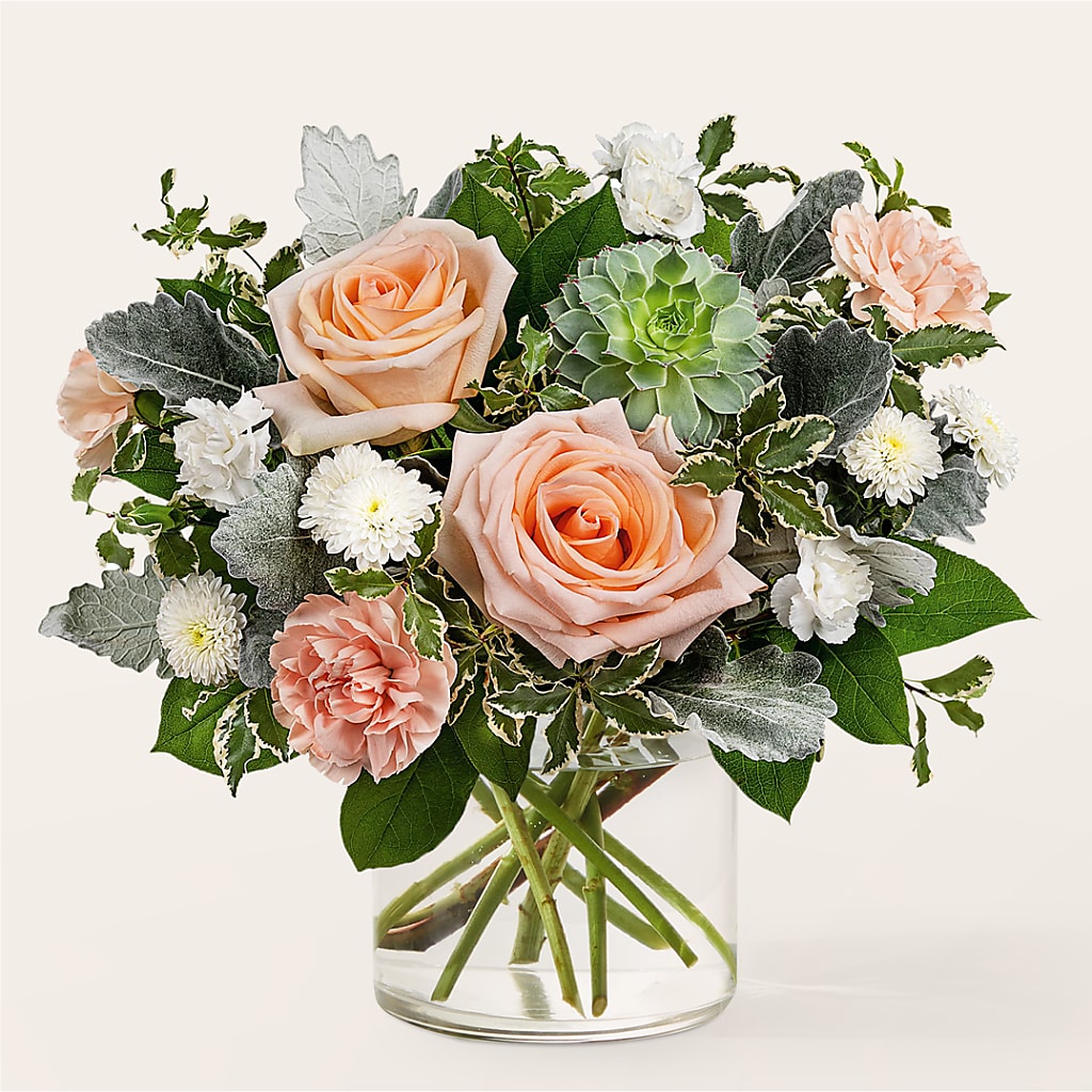 Sweet Tea Bouquet – Red Rose Flowers, Salinas CA