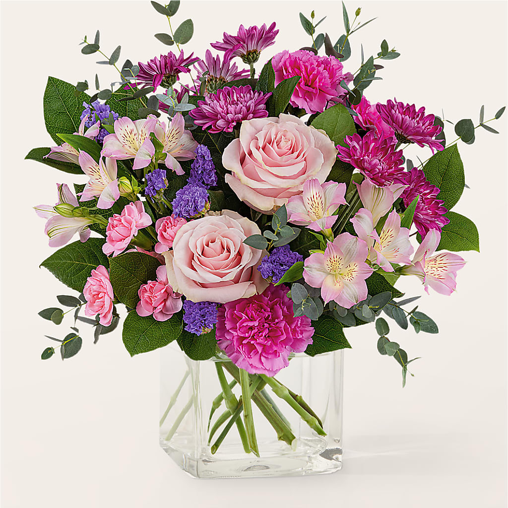 Rosy Radiance Bouquet – Red Rose Flowers, Salinas CA