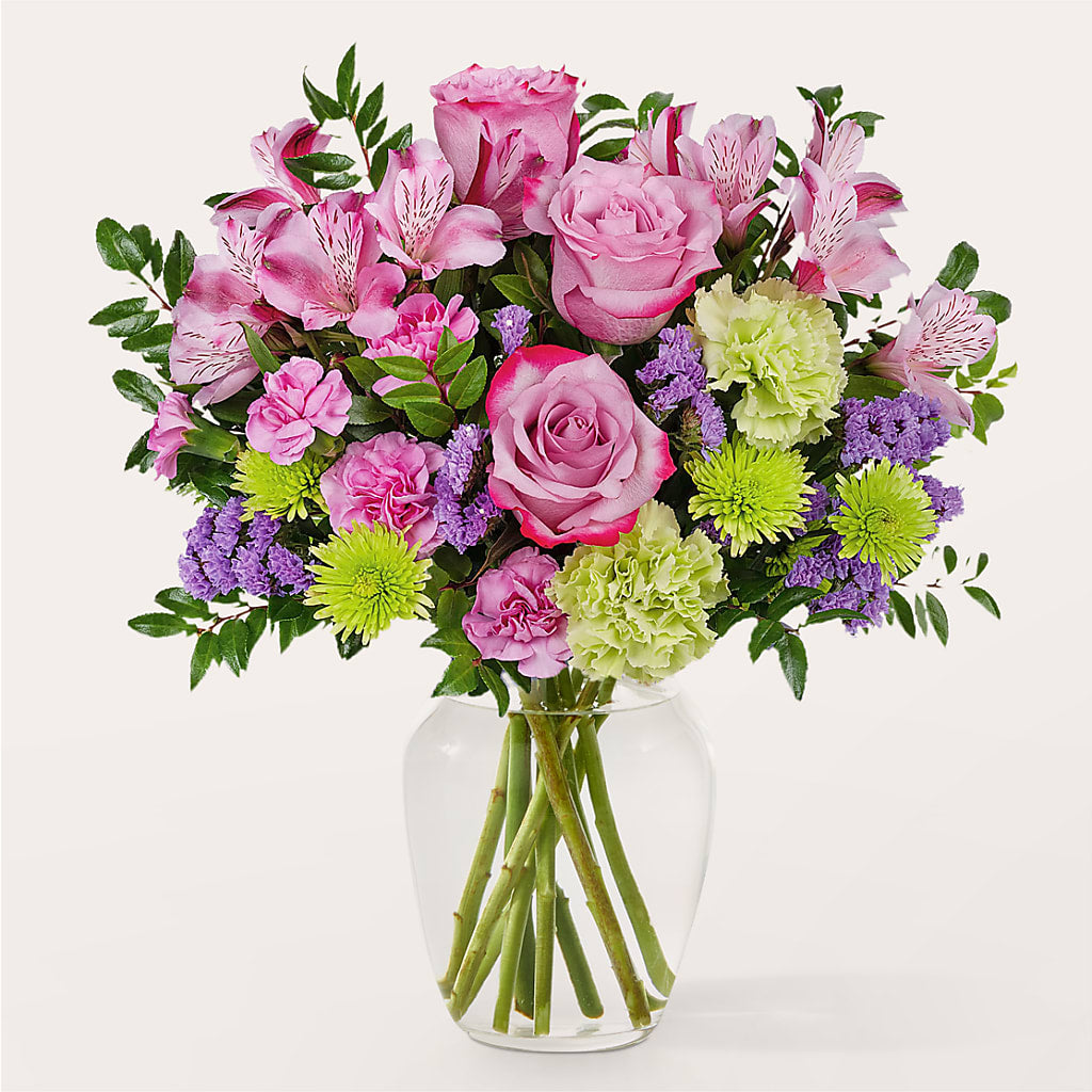 Morning Dew Bouquet – Red Rose Flowers, Salinas CA