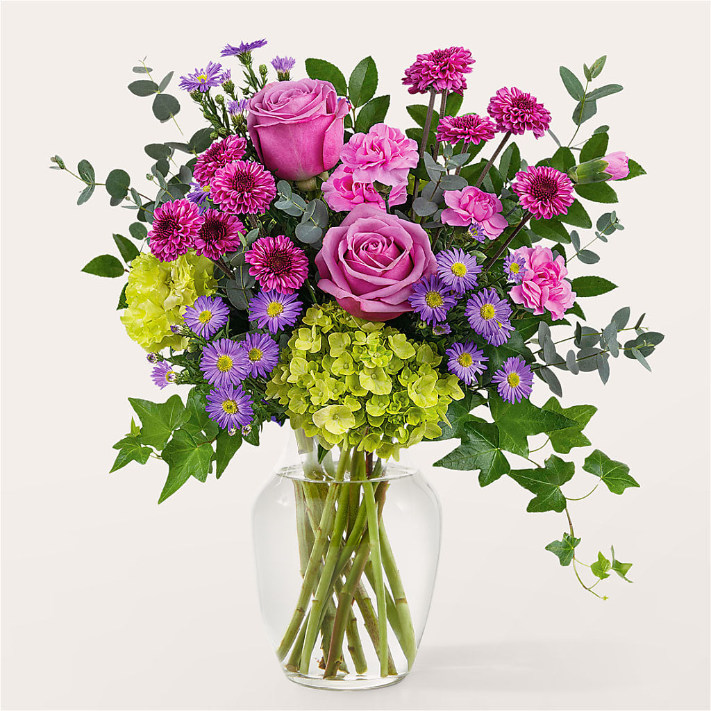 Whispering Garden Bouquet – Red Rose Flowers, Salinas CA