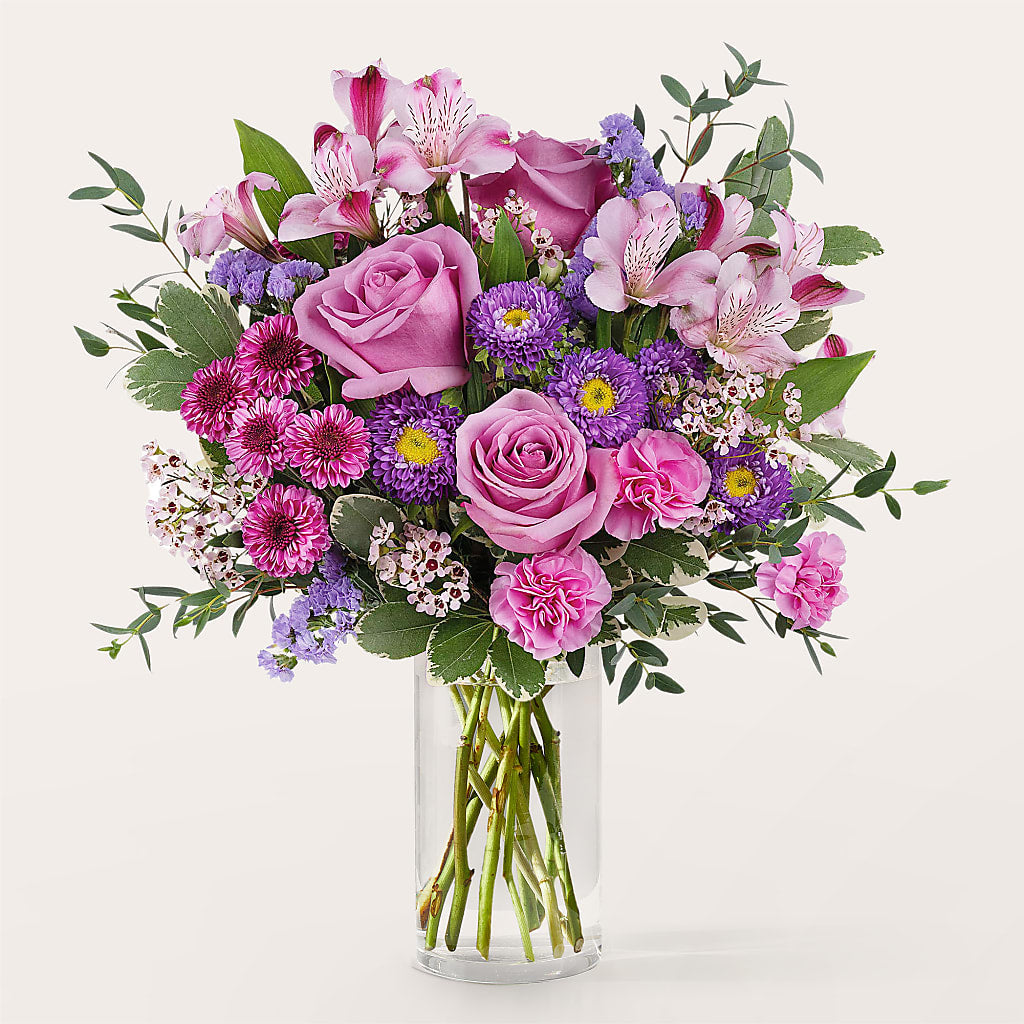 Fanciful Blossoms Bouquet – Red Rose Flowers, Salinas CA