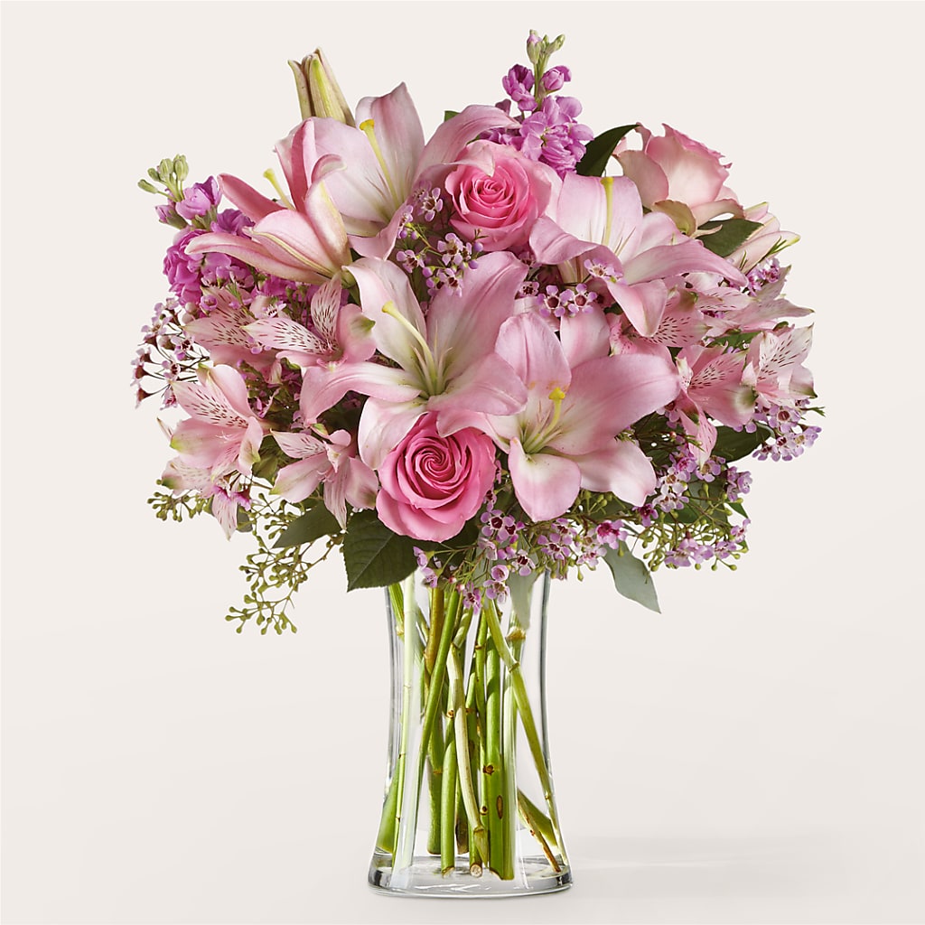 Gentle Gesture Bouquet – Red Rose Flowers, Salinas CA