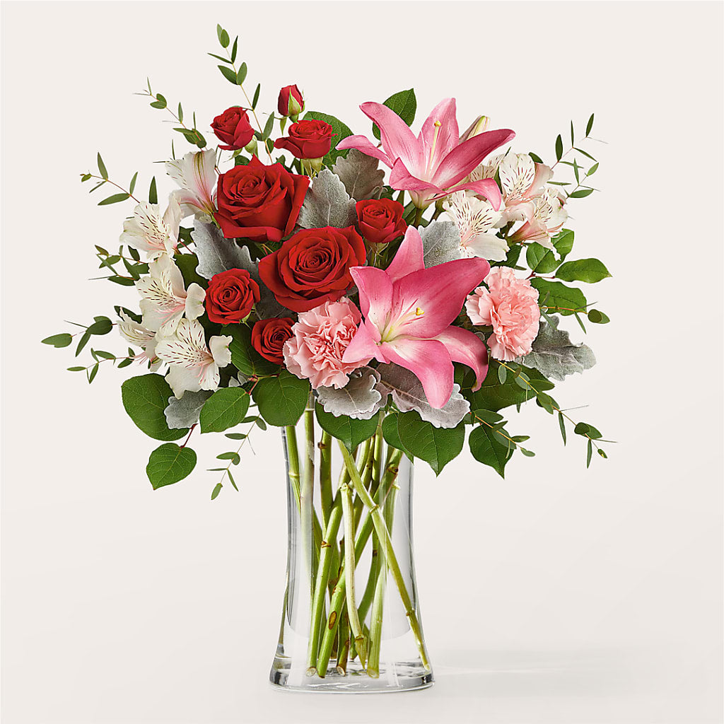 Everything to Me Bouquet – Red Rose Flowers, Salinas CA