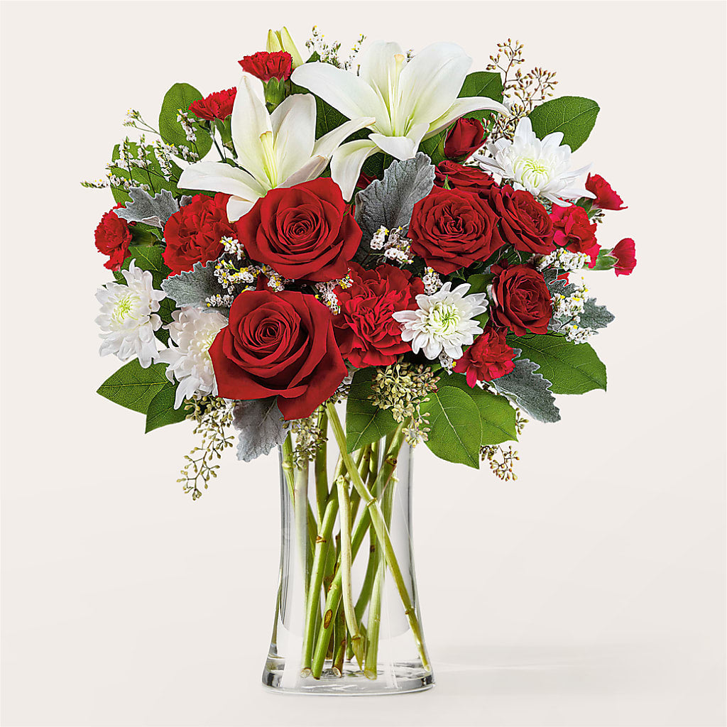 Floral Symphony Bouquet – Red Rose Flowers, Salinas CA