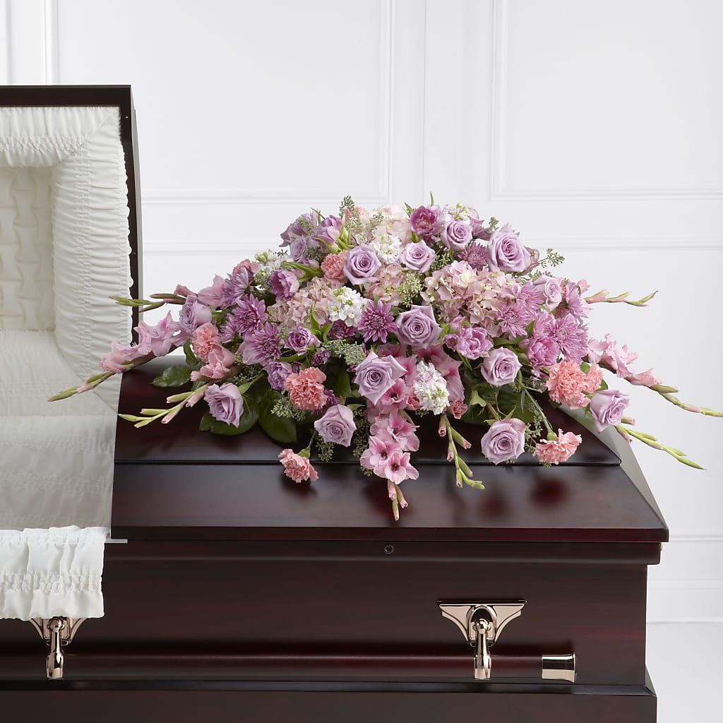 Immorata Casket Spray – Red Rose Flowers, Salinas CA