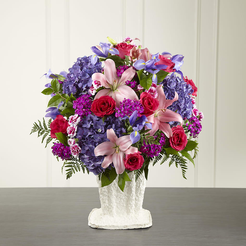 We Fondly Remember Arrangement – Red Rose Flowers, Salinas CA