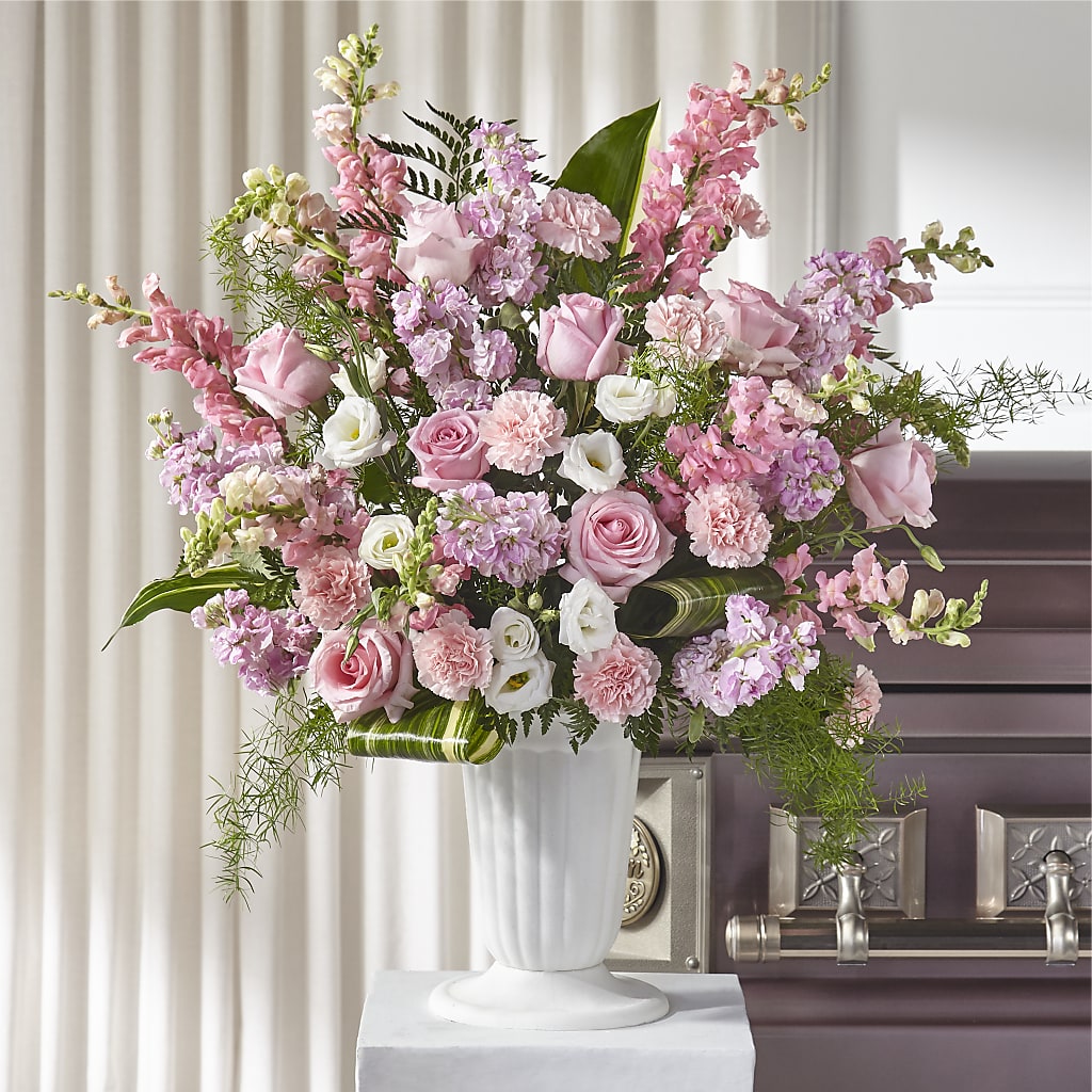 Divine Comfort Arrangement – Red Rose Flowers, Salinas CA