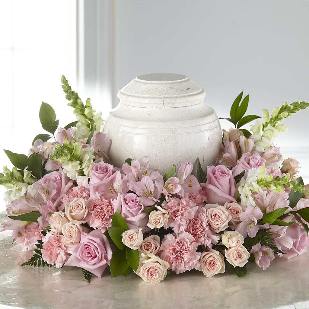 Blooms of Hope Cremation Adornment – Red Rose Flowers, Salinas CA