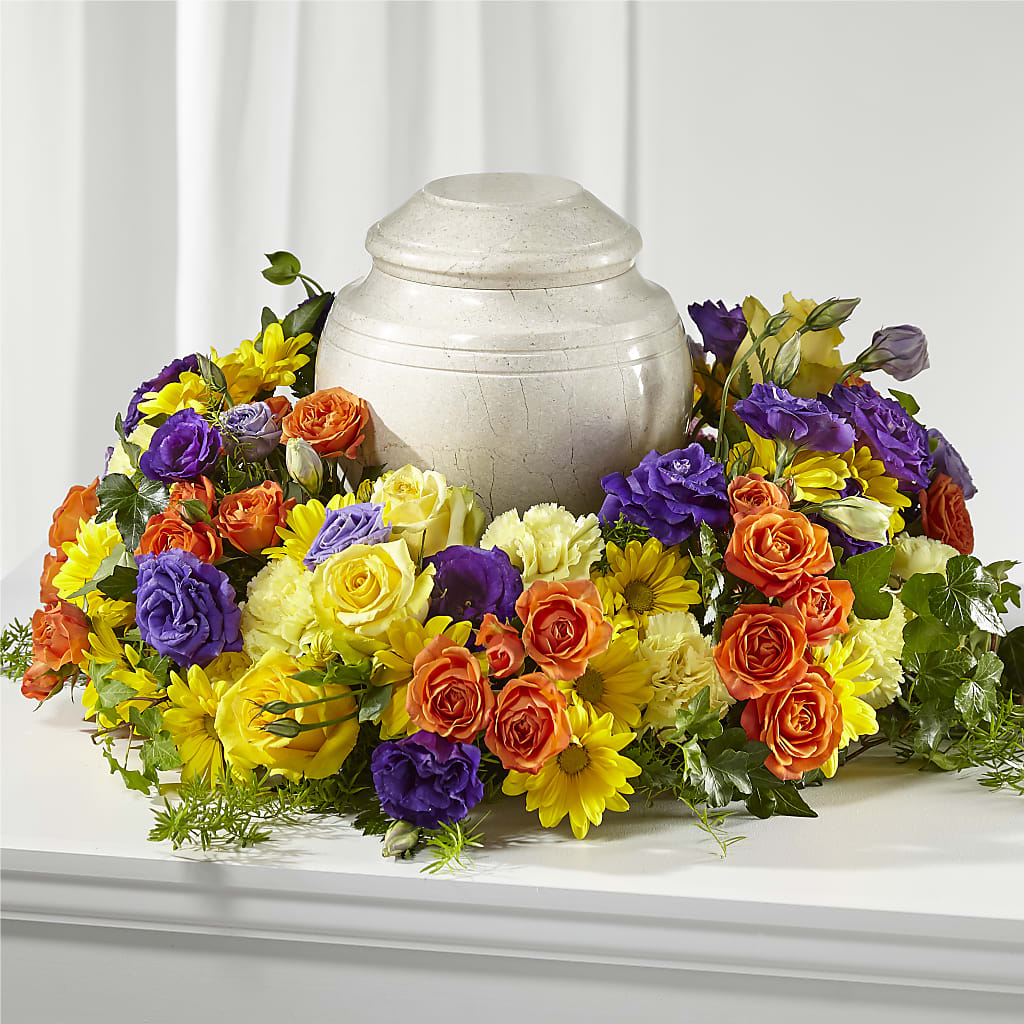 Blossoms of Remembrance Cremation Adornment – Red Rose Flowers, Salinas CA