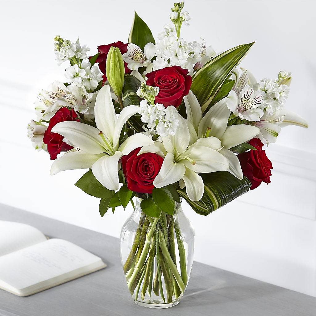 Loving Respect Bouquet – Red Rose Flowers, Salinas CA
