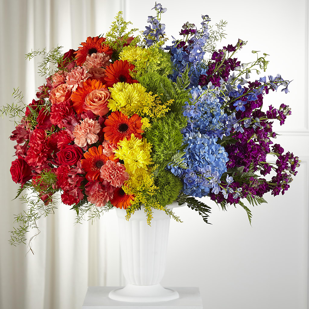 Pride & Unity Arrangement – Red Rose Flowers, Salinas CA