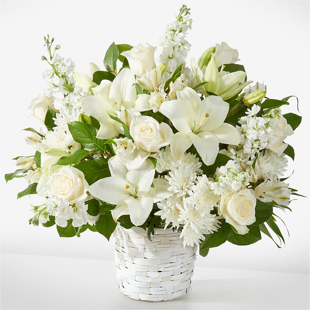 Peaceful Reflections Arrangement – Red Rose Flowers, Salinas CA