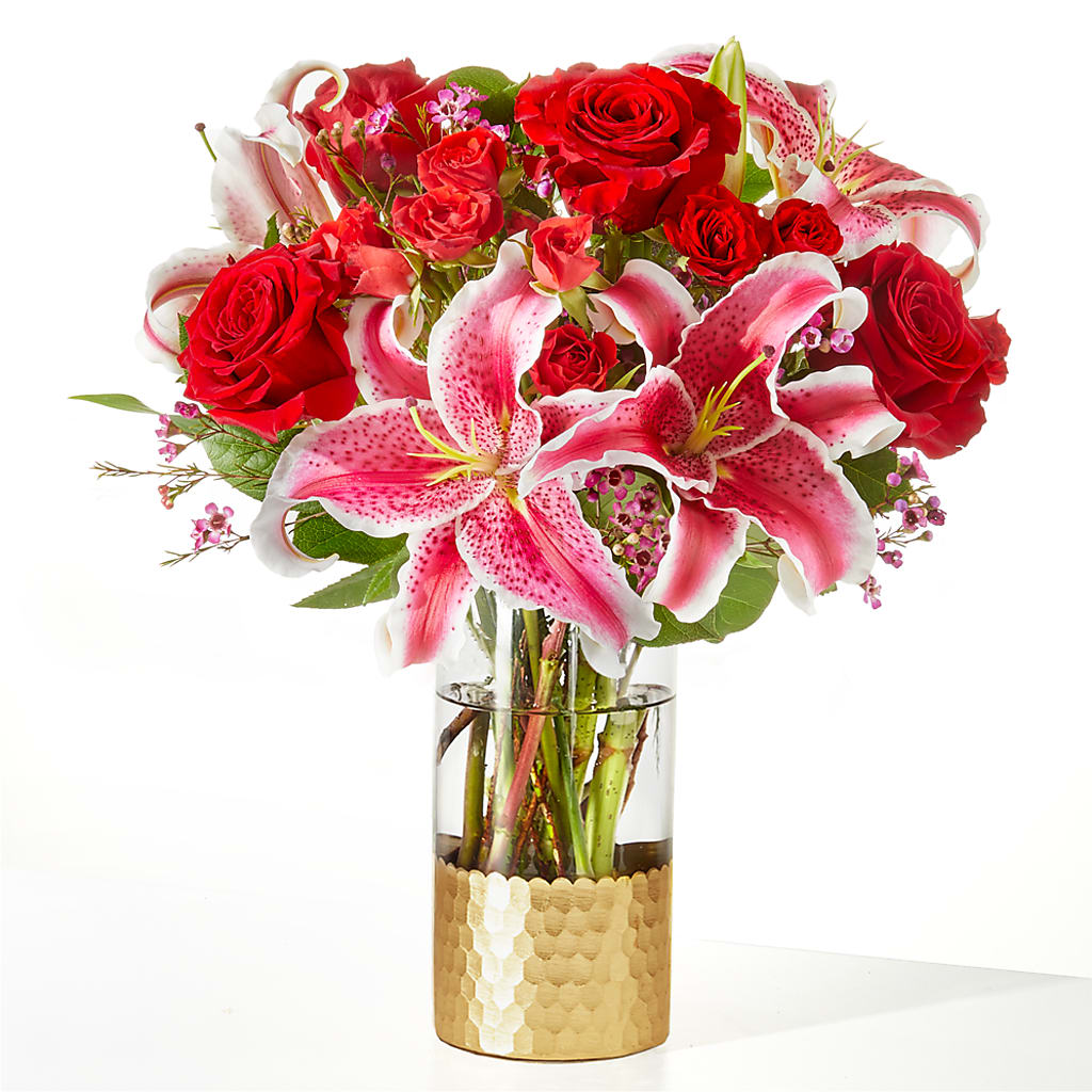 Match Made in Heaven Bouquet – Red Rose Flowers, Salinas CA