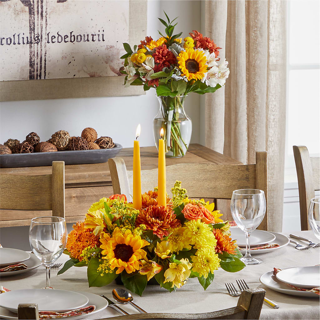 Golden Gathering Bundle – Red Rose Flowers, Salinas CA
