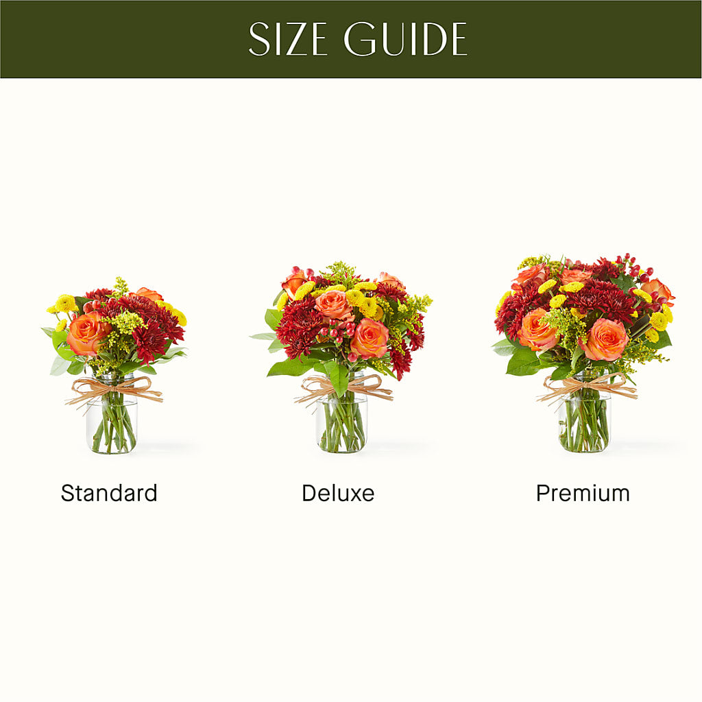 Apple Picking Bouquet – Red Rose Flowers, Salinas CA