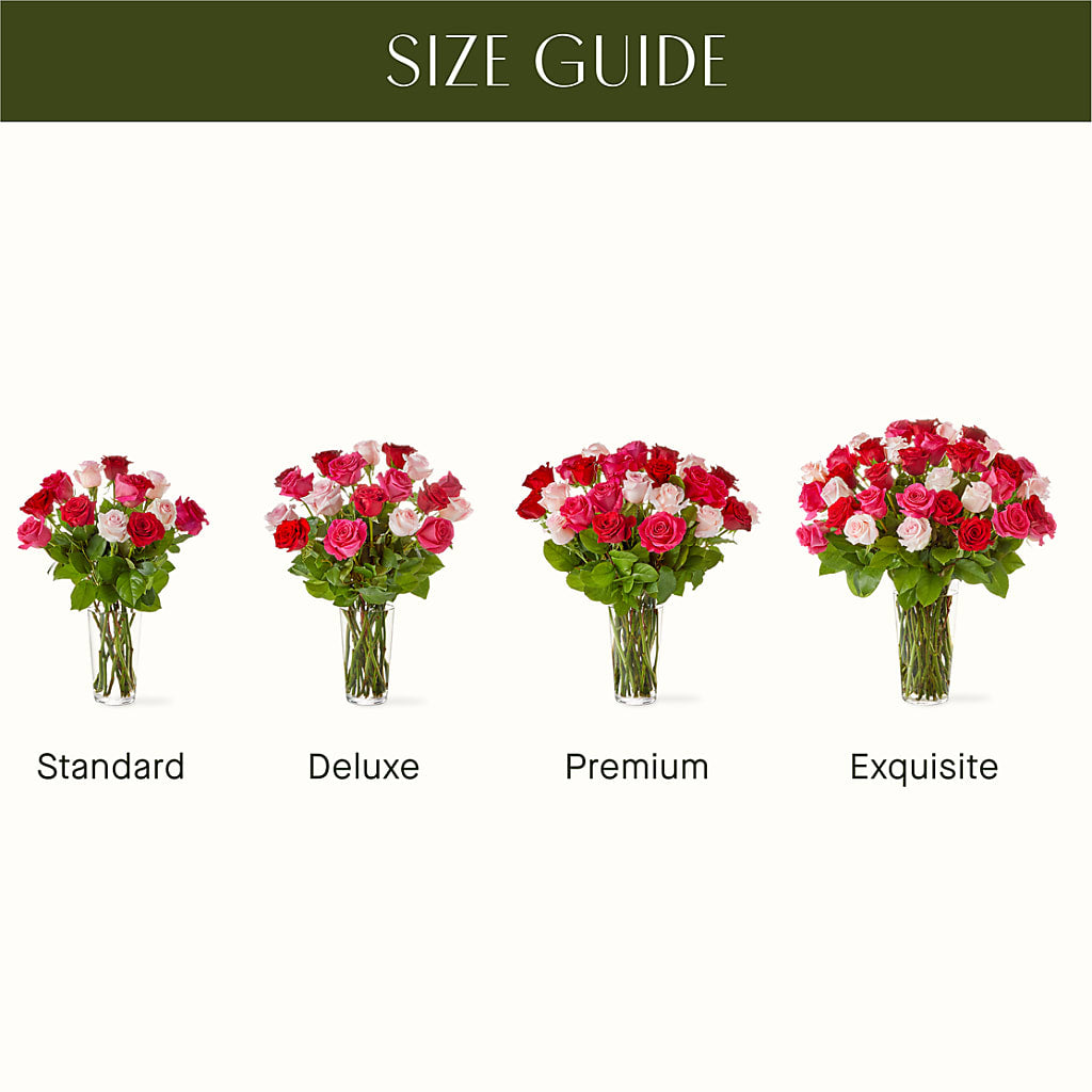 Charming Rose Bouquet – Red Rose Flowers, Salinas CA