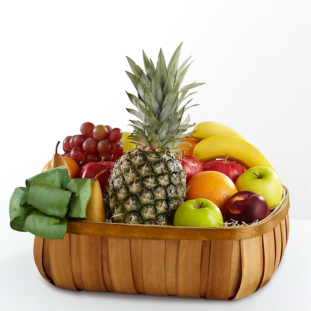 Gracious Gift Fruit Basket – Red Rose Flowers, Salinas CA