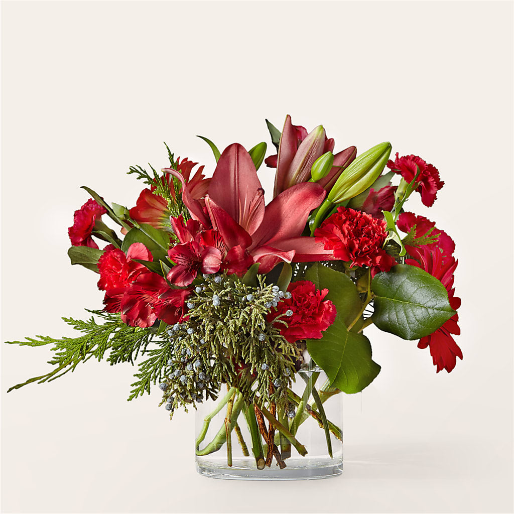 Friendsmas Bouquet – Red Rose Flowers, Salinas CA