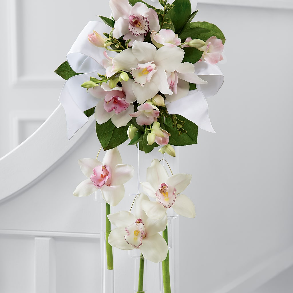 Perfect Entrance Pew Arrangement – Red Rose Flowers, Salinas CA