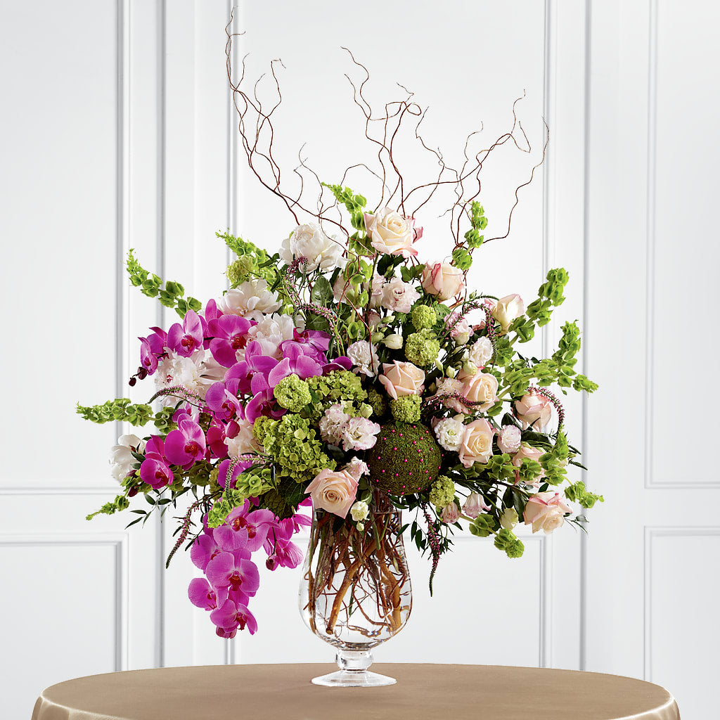 Soft Sophistication Arrangement – Red Rose Flowers, Salinas CA