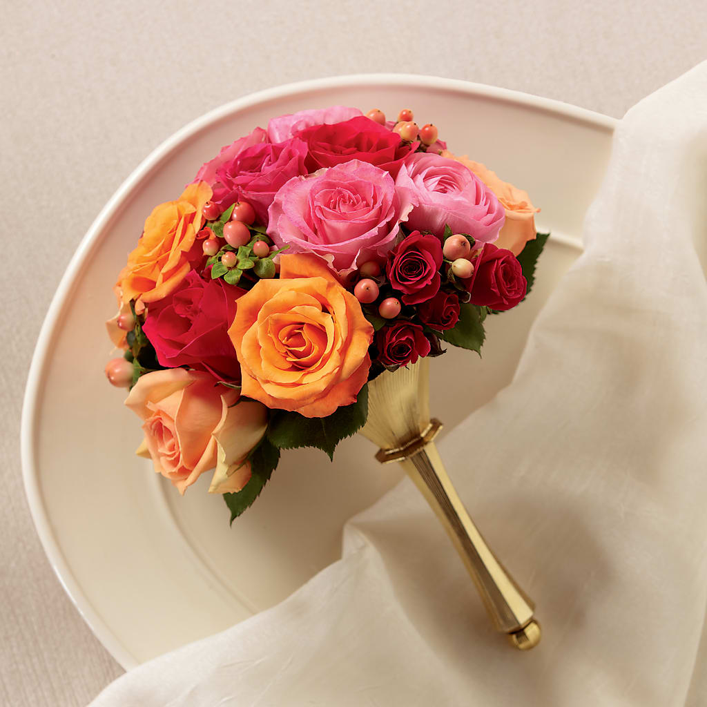 Bright Promise Bouquet – Red Rose Flowers, Salinas CA
