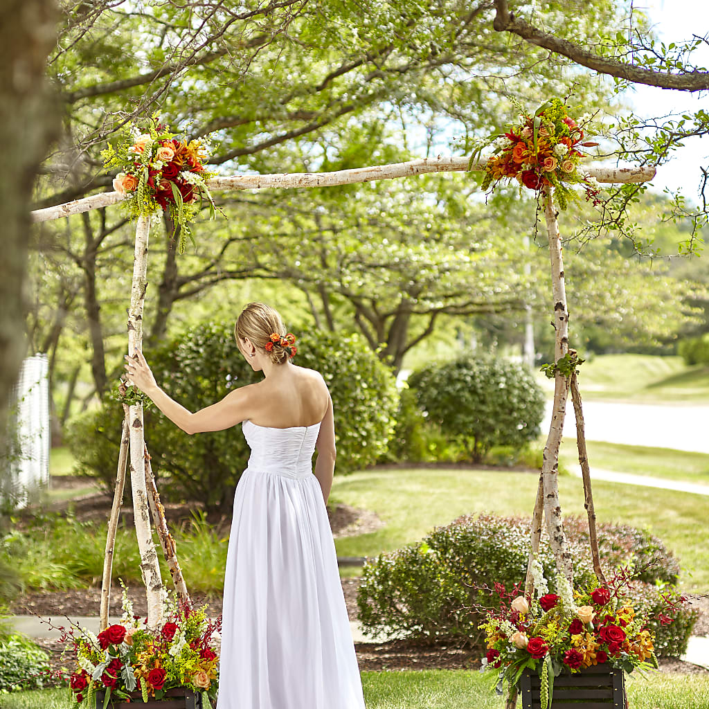 Arbor of Love Archway – Red Rose Flowers, Salinas CA