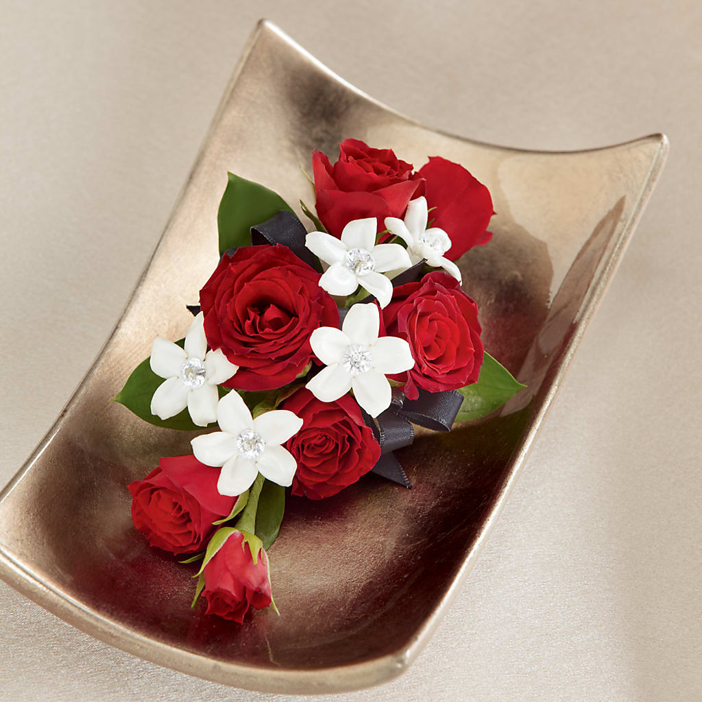 Poetry Corsage – Red Rose Flowers, Salinas CA