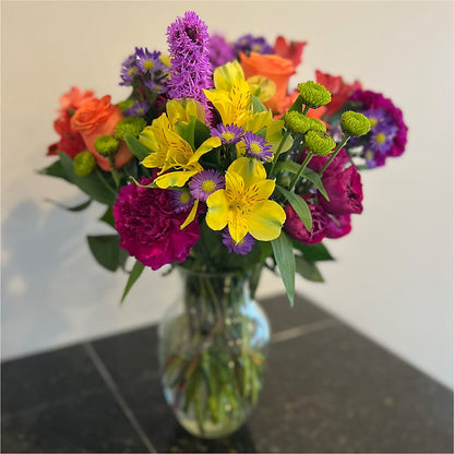 Bold & Bright – A Florist Original –  Red Rose Flowers, Salinas CA