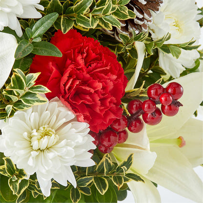 Festive Moments Tree –  Red Rose Flowers, Salinas CA