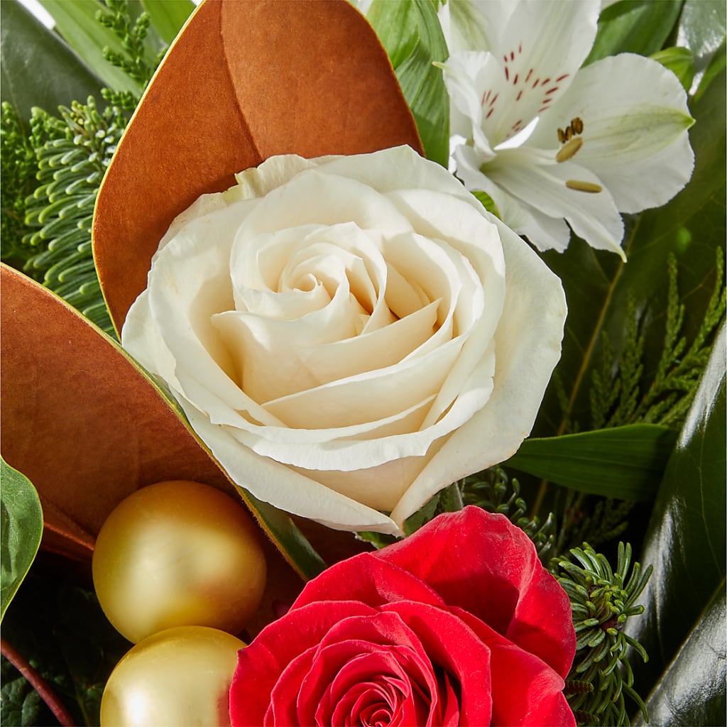 Joy & Jolly Bouquet –  Red Rose Flowers, Salinas CA