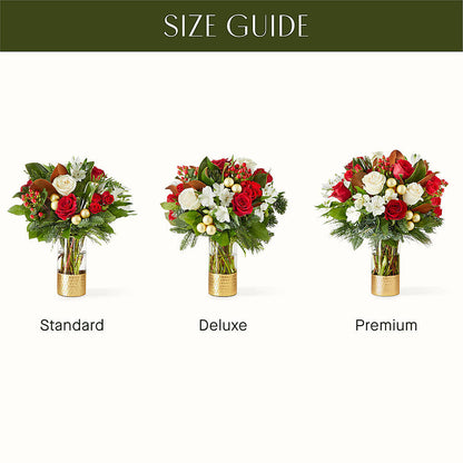 Joy & Jolly Bouquet –  Red Rose Flowers, Salinas CA
