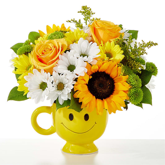 Be Happy Bouquet –  Red Rose Flowers, Salinas CA