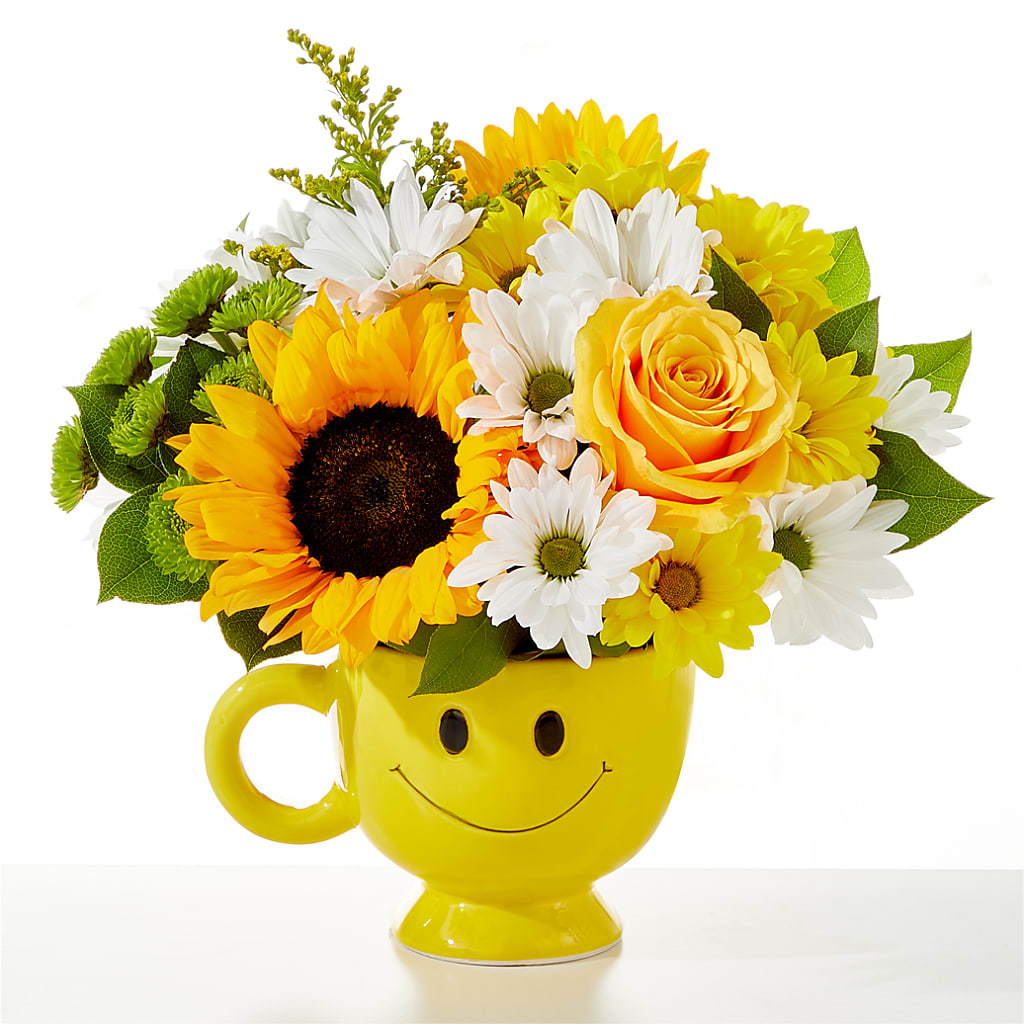 Be Happy Bouquet –  Red Rose Flowers, Salinas CA