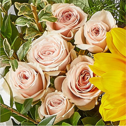 The Good Life Bouquet –  Red Rose Flowers, Salinas CA