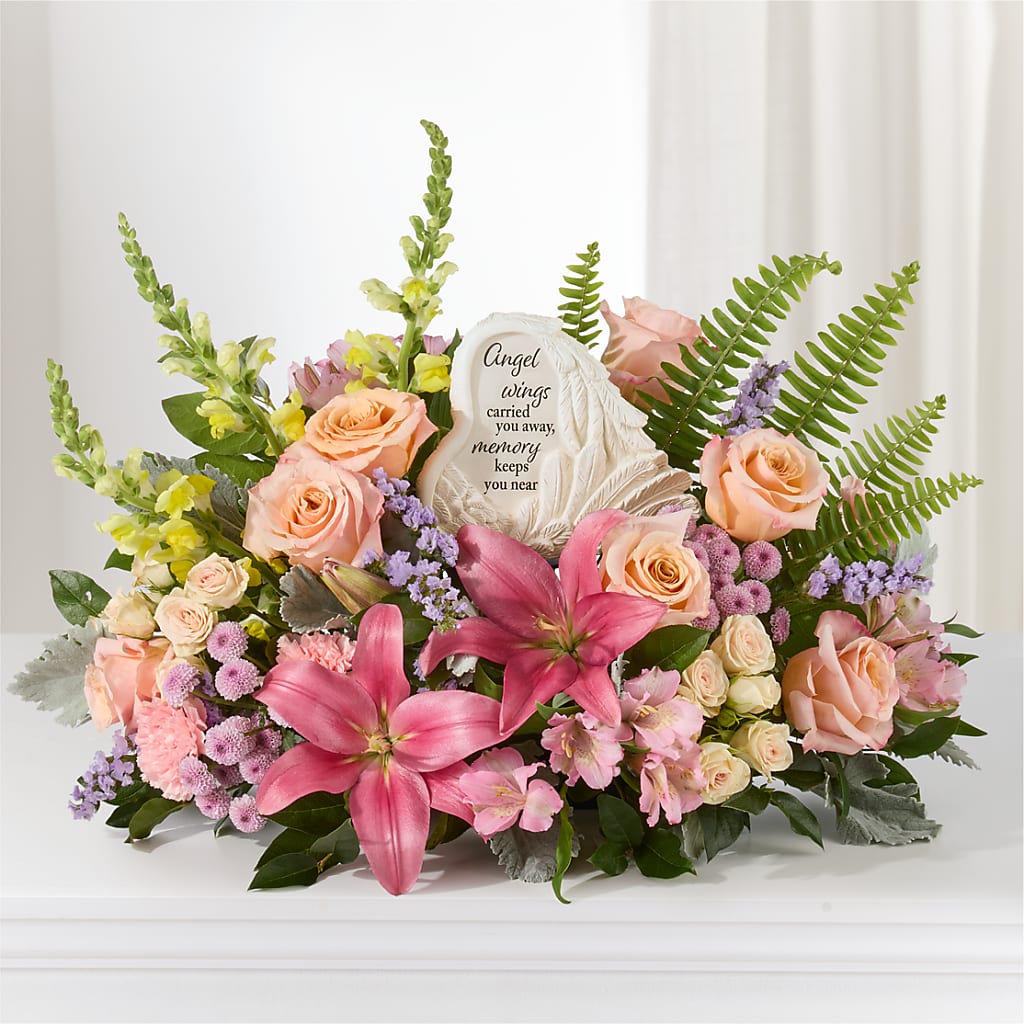 Gentle Light Arrangement –  Red Rose Flowers, Salinas CA