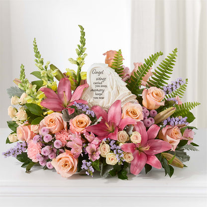 Gentle Light Arrangement –  Red Rose Flowers, Salinas CA