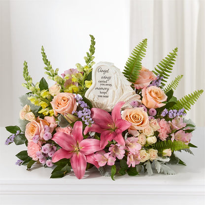 Gentle Light Arrangement –  Red Rose Flowers, Salinas CA