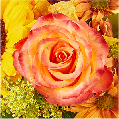 The Outdoors Bouquet –  Red Rose Flowers, Salinas CA