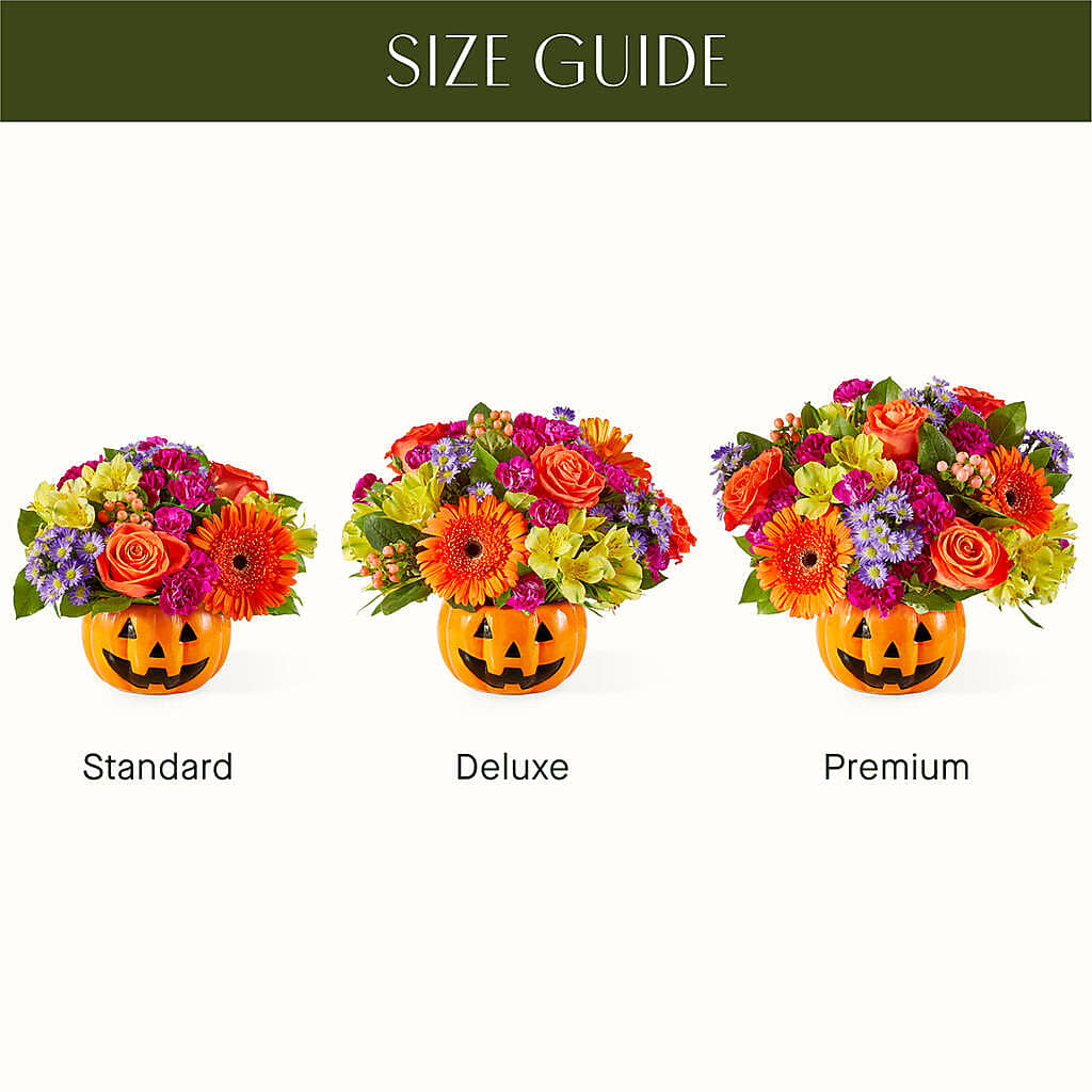 Tricks & Treats Pumpkin –  Red Rose Flowers, Salinas CA