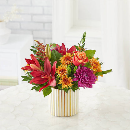 Burgundy Landscape Bouquet –  Red Rose Flowers, Salinas CA