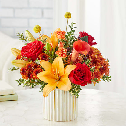 Scarlet Skies Bouquet –  Red Rose Flowers, Salinas CA