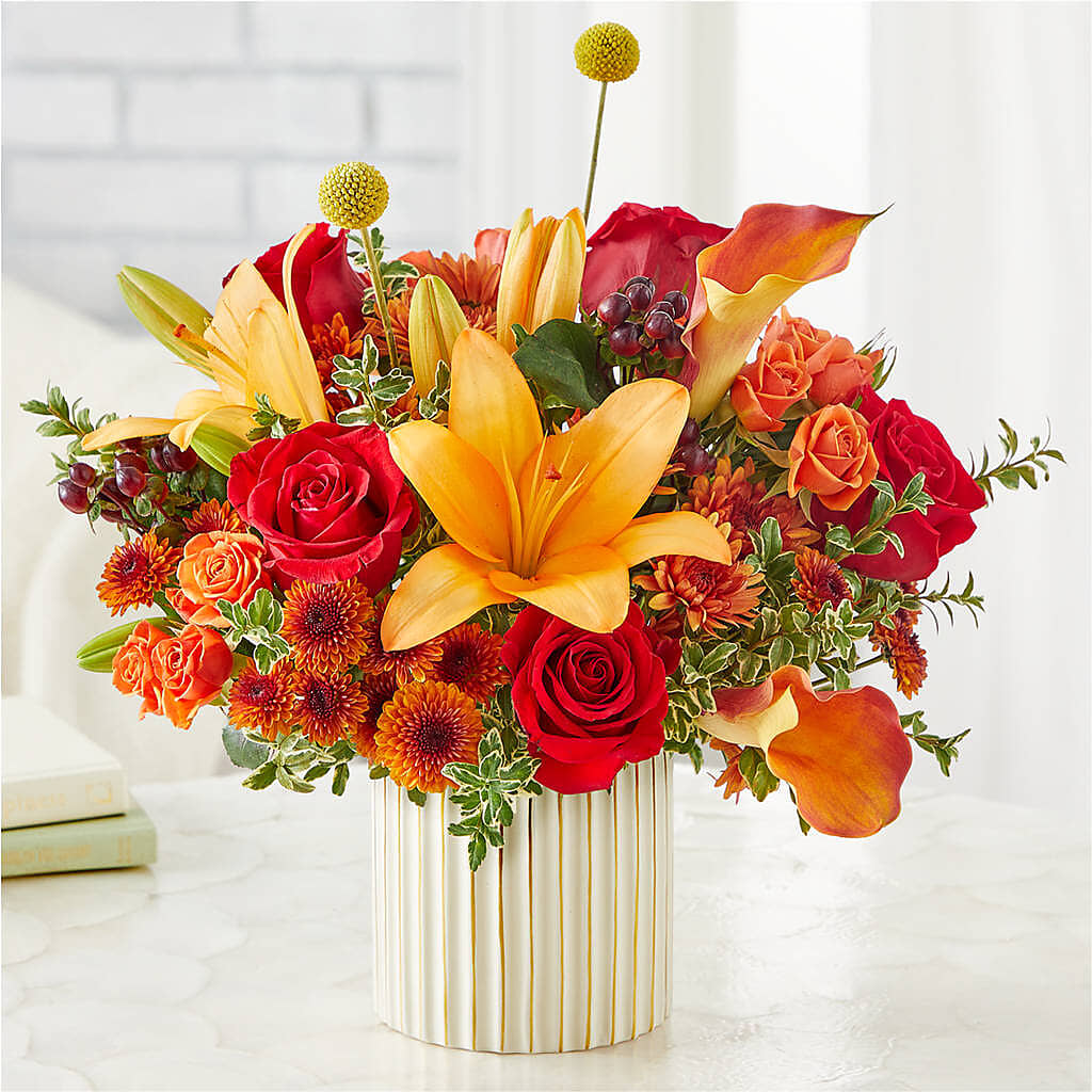 Scarlet Skies Bouquet –  Red Rose Flowers, Salinas CA